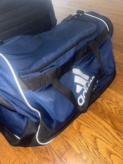 Adidas Navy Blue Duffel Bag