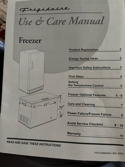 Chest Freezer
