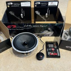 Car Audio Component Set And Subs