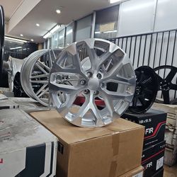 Silver Snowflake Wheels 