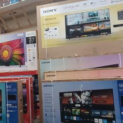 Best Deals.  75" Screen Led Smart 4k Ultra HDTV By Sony Bravia 3.  Free Wallmount Bracket 