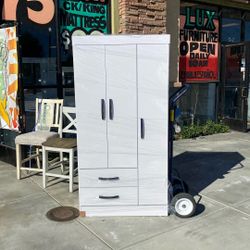 Clothes Closets Armoires  Chests Dresser Furniture Grey Brown White New Easy Delivery 