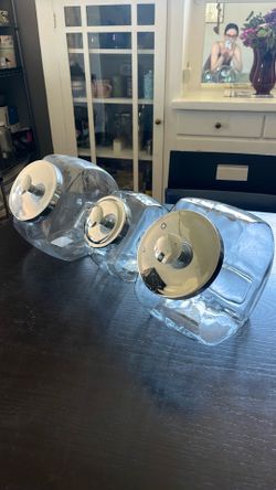Cute glass kitchen storage containers
