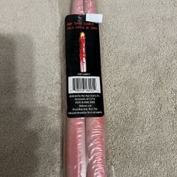 Halloween Bleeding Candle Stickers 2 Pkg. 11” (H)