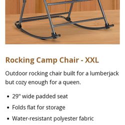 XXL Rocking Chair