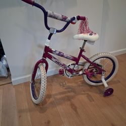 Huffy Girls Bike 16 in Frame Seastar Pink 