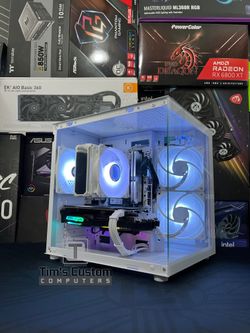 White RTX Gaming PC