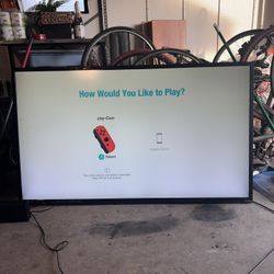 60” Vizio TV No Remote No Stand