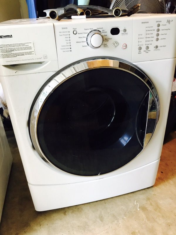 washer and dryer (Kenmore)