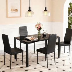 Dinning table with 3 chairs