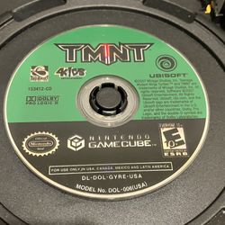 TMNT (Nintendo GameCube, 2007) Video teenage mutant ninja turtles Game DISC ONLY