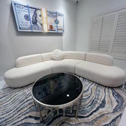 Cream Sectional Sofa