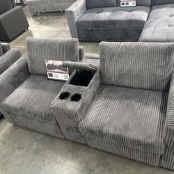2pc Sofa set 