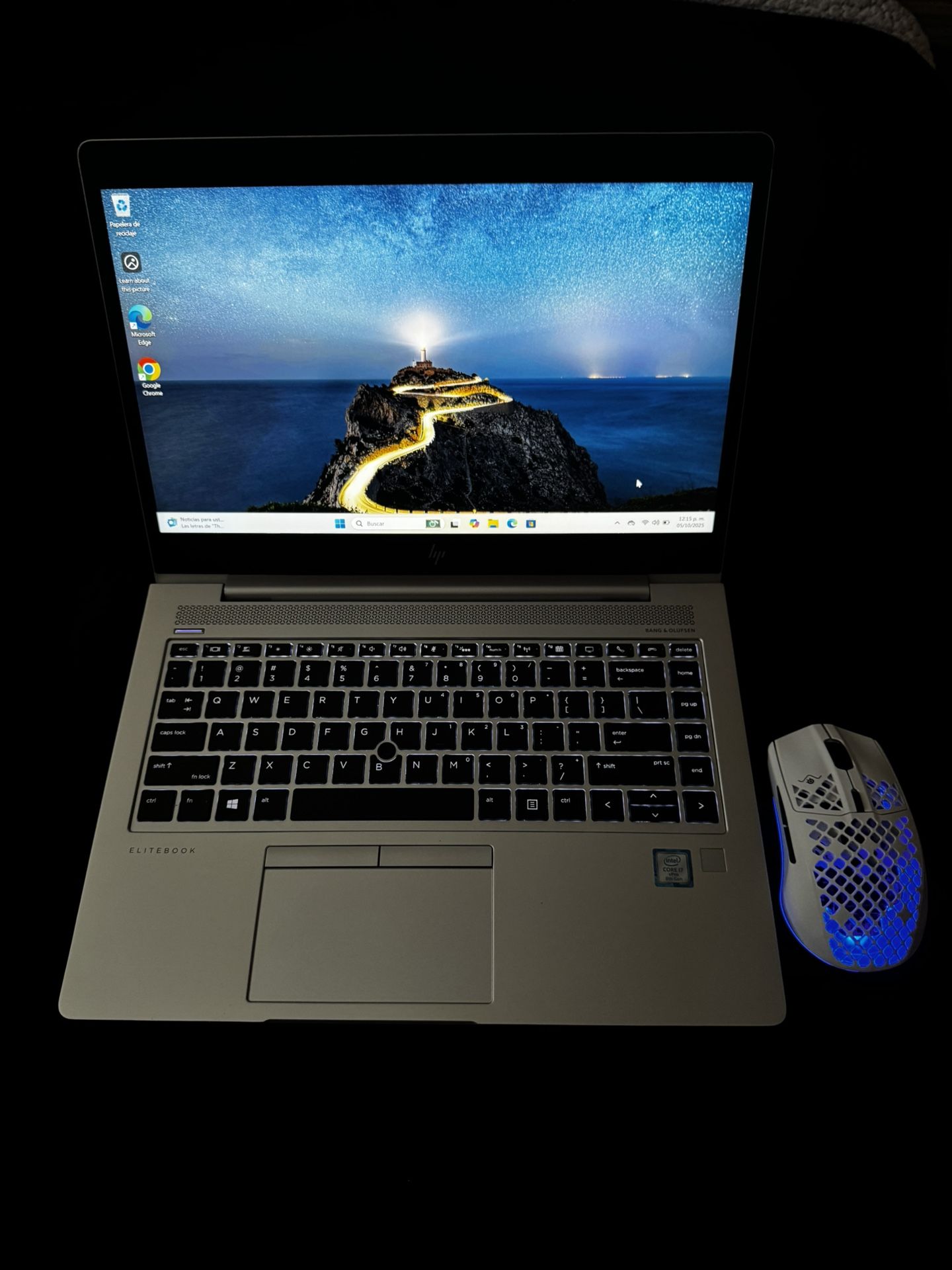 HP EliteBook 840 G6 – Core i7 8ª Gen – 16GB RAM – 256GB SSD – Windows 11 Pro