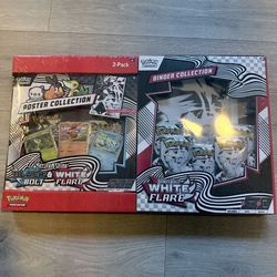 Pokemon TCG: Sam’s Club White Flare Binder + Poster Collection Bundle *FACTORY SEALED*