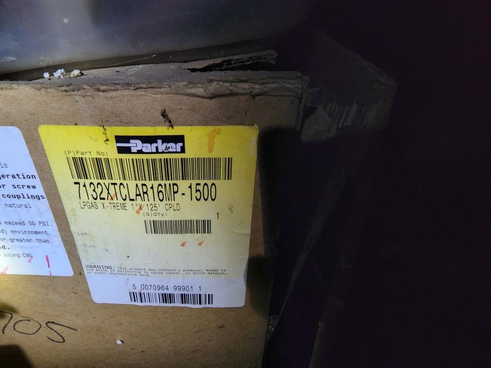 LP Xtreme 1"x125' gas hose