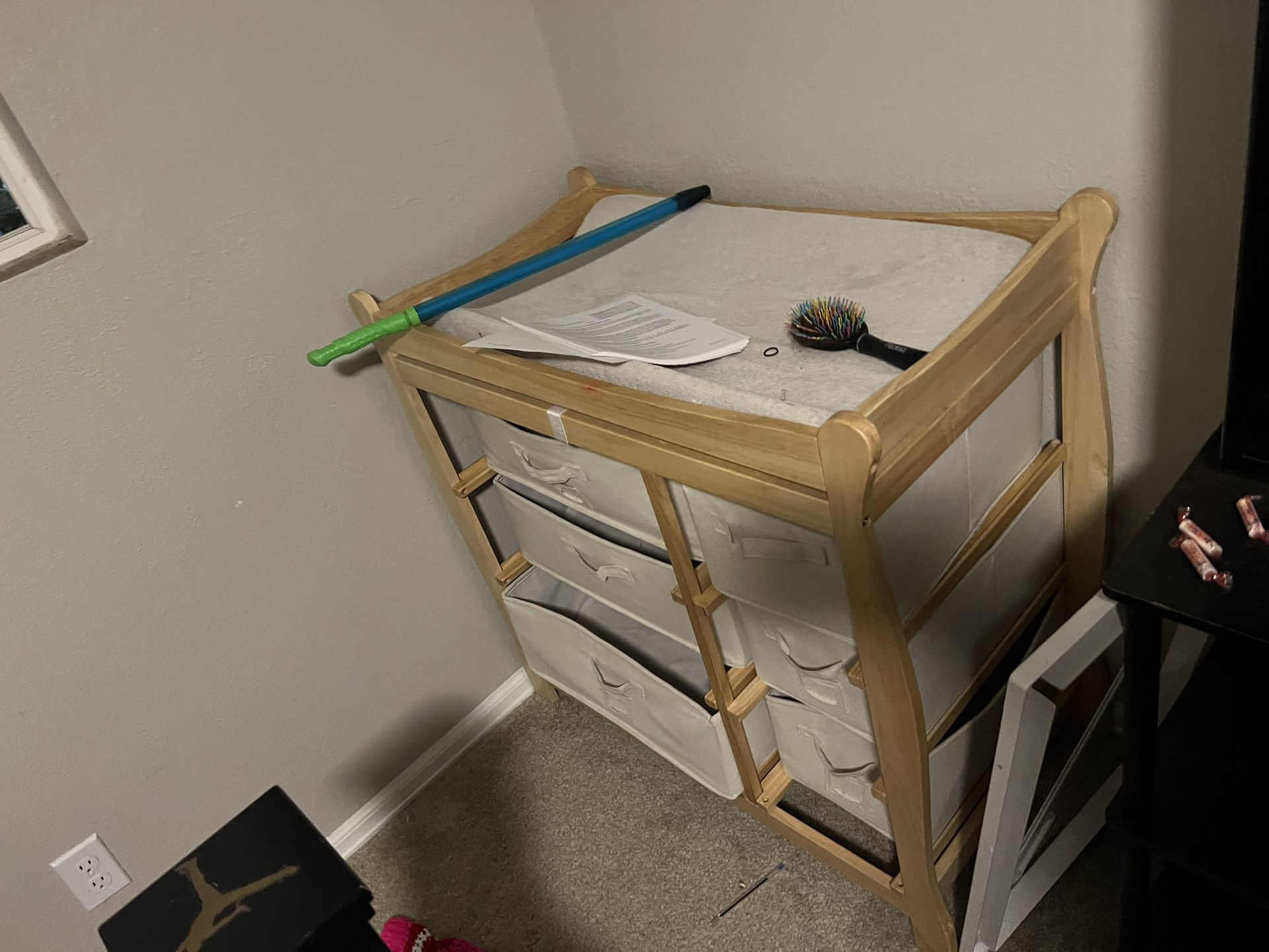 Changing Table And Storage