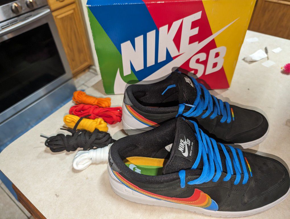 Men's Nike SB "Polaroid" Dunks (Size 12) Skate Shoes (Like New)