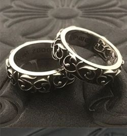 Chrome Hearts 2000 925 Eternity Vine Ring Size 9