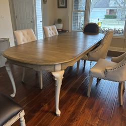 Solid Pine Dining Table 