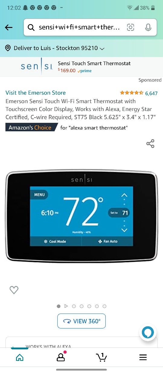 Sensi Smart Thermostat