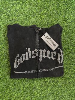 Godspeed Zip Up Hoodie Sizes M & L