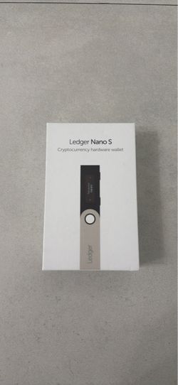 Crypto Wallet Nano Ledger