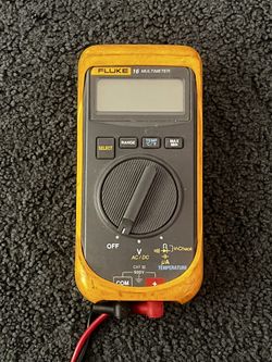 Fluke 16 Digital Multimeter & Thermometer Flame Rod Circuit Voltage Tester Only