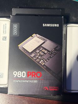 Samsung 980 Pro 500GB NVMe M.2 SSD