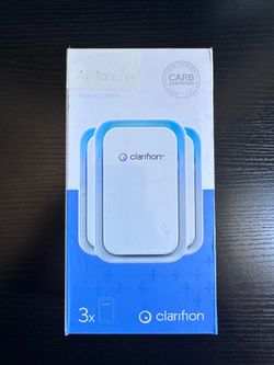 Clarifion Ionizer 3 Pack Clarifion - Air Ionizers for Home Filterless PlugIn 3X