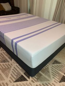 Vibe king mattress and boxspring.