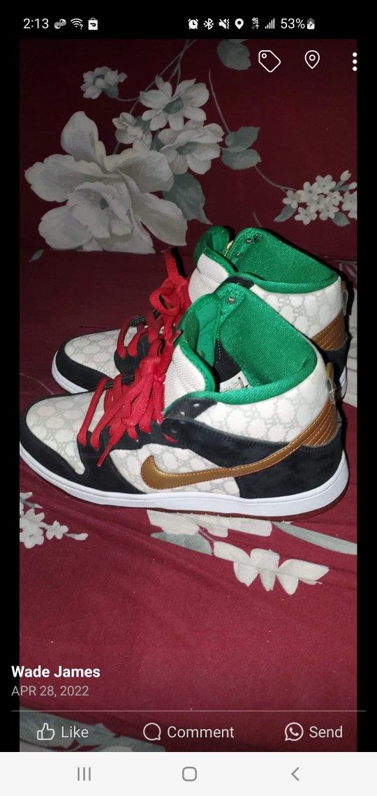 Nike Sb Paid In Full Size 8.5 Like New 