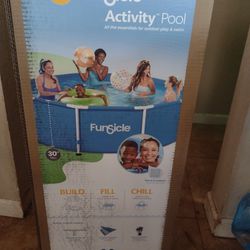 Pool 10ft X30 In Funsicle Filther And Pump  New  