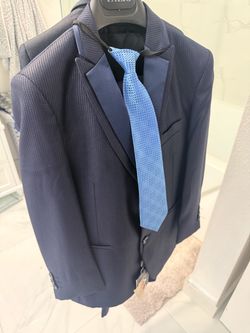 Tazio Boys’ Formal Tuxedo 4-Piece Suit Set - size 3, navy