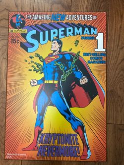 DC Superman No. 233 Comic Cover Print