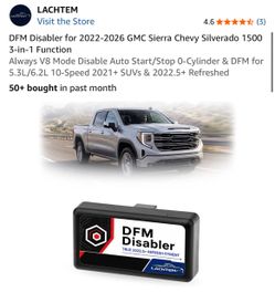 Lachtem DFM Disabler for GMC Sierra / Chevy Silverado