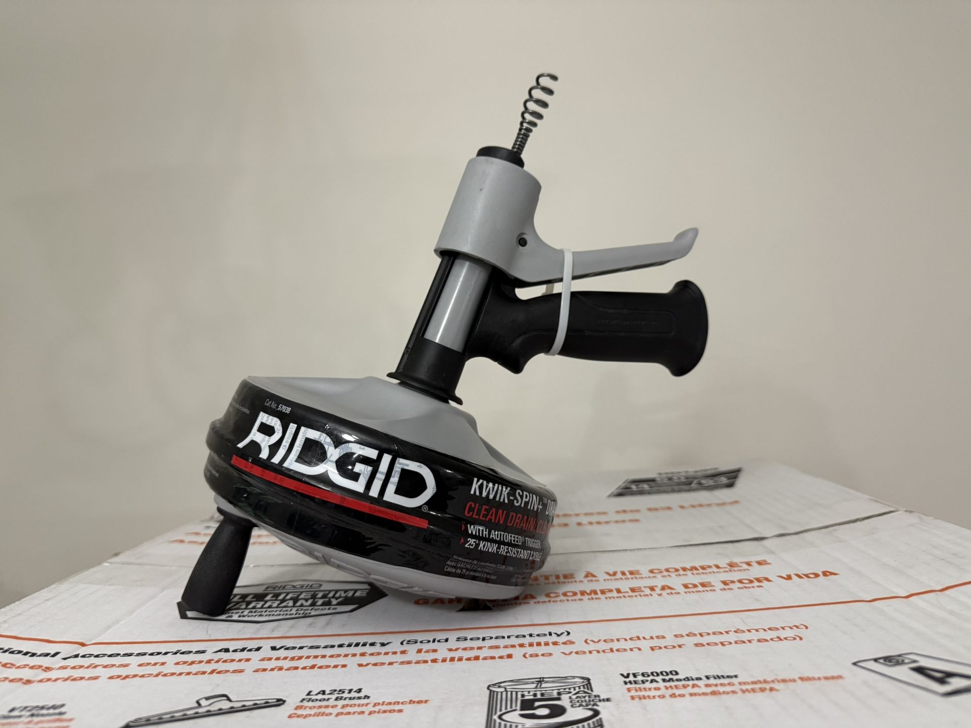 Drain Cleaning Snake Auger