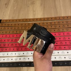 Black Mcm Belt
