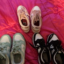 Three Pairs of Nike Dunks All For $60