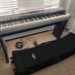Digital Keyboard CASIO With Stands And Travel Case