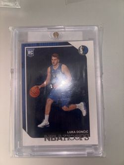 Luka Dončić NBA Hoops Rookie Card