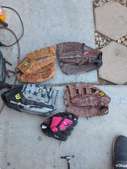 5 Baseball Gloves