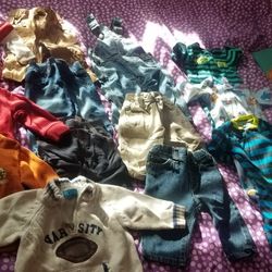 Boys 6-9 Months Clothes Lot
