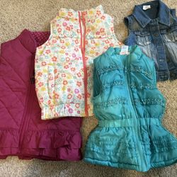 5T Girl’s Vests 