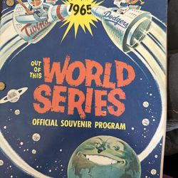 World Series Souvenir Program