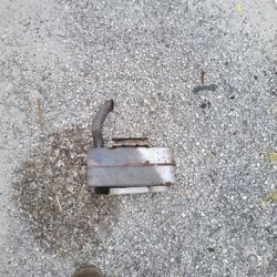 ((EXHAUST  Single Kohler COURAGE)) mower