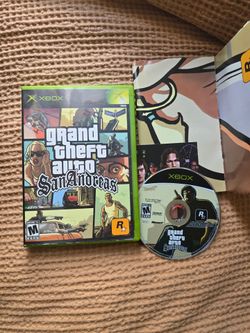 Grand theft auto san Andreas for xbox