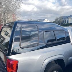 Black Camper For Toyota Tacoma 2018 6ft Bed