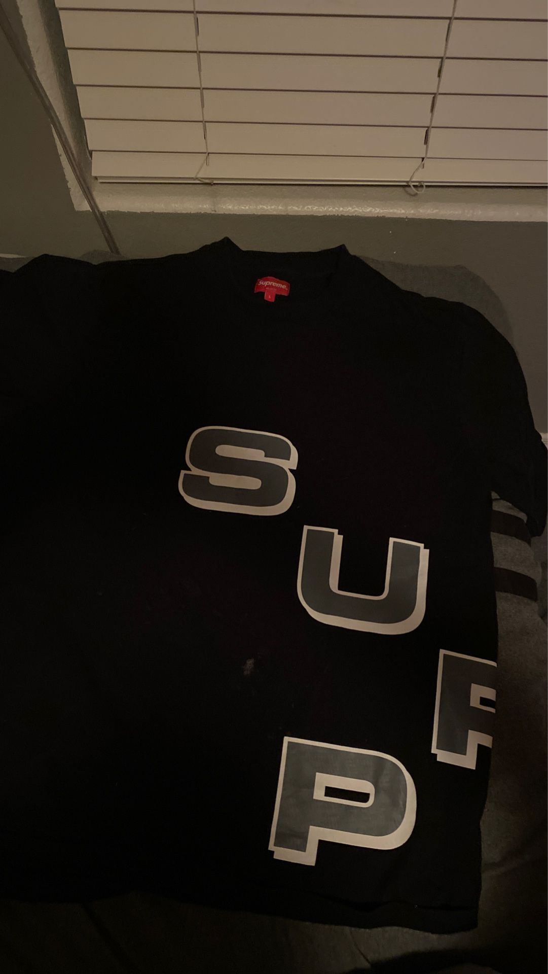 supreme stagger tee