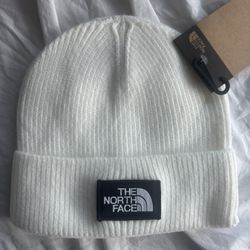 The North Face Brand New Beanie White